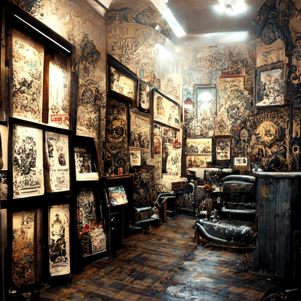Sacred Saint Tattoo Studio Art