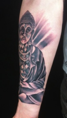  Buddha tattoo by Brandon Garic Notch 