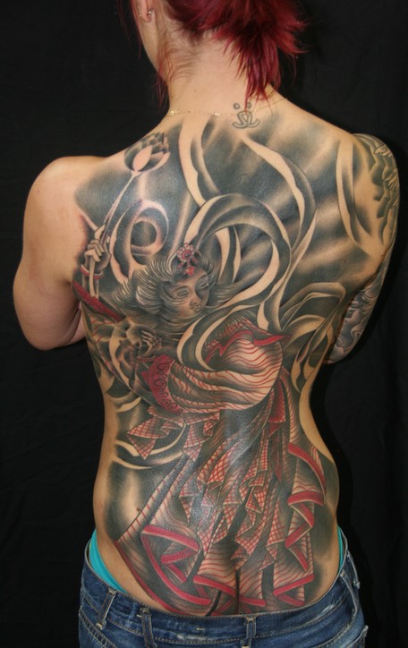  Japanese back piece by Brandon Garic Notch 