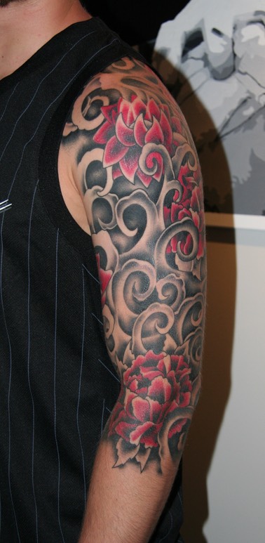  Japanese water sleeve by Brandon Notch 