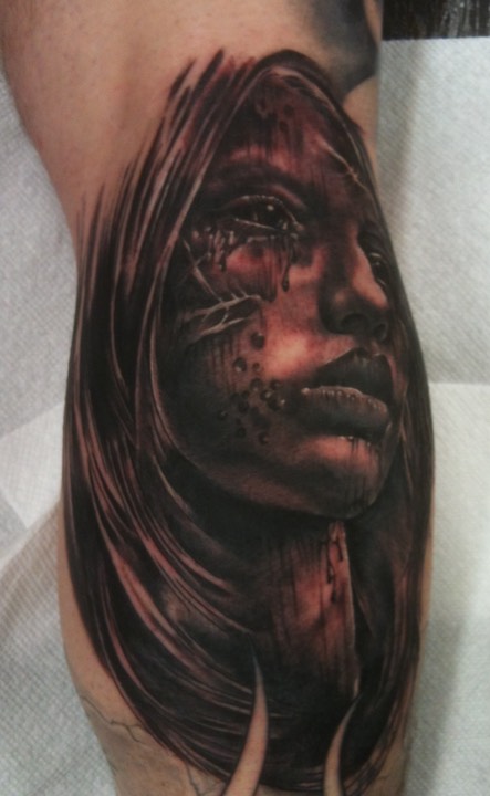  Zombie women tattoo 
