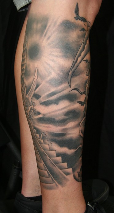  Asian inspired tattooing by Brandon Notch 