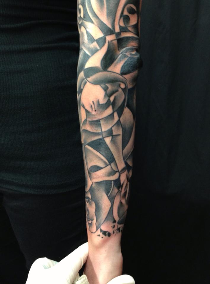  Trash Polka sleeve by Brandon Notch 