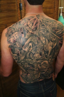  Knights Templar tattoo by Brandon Notch 