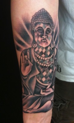  Buddha tattoo by Brandon Garic Notch 