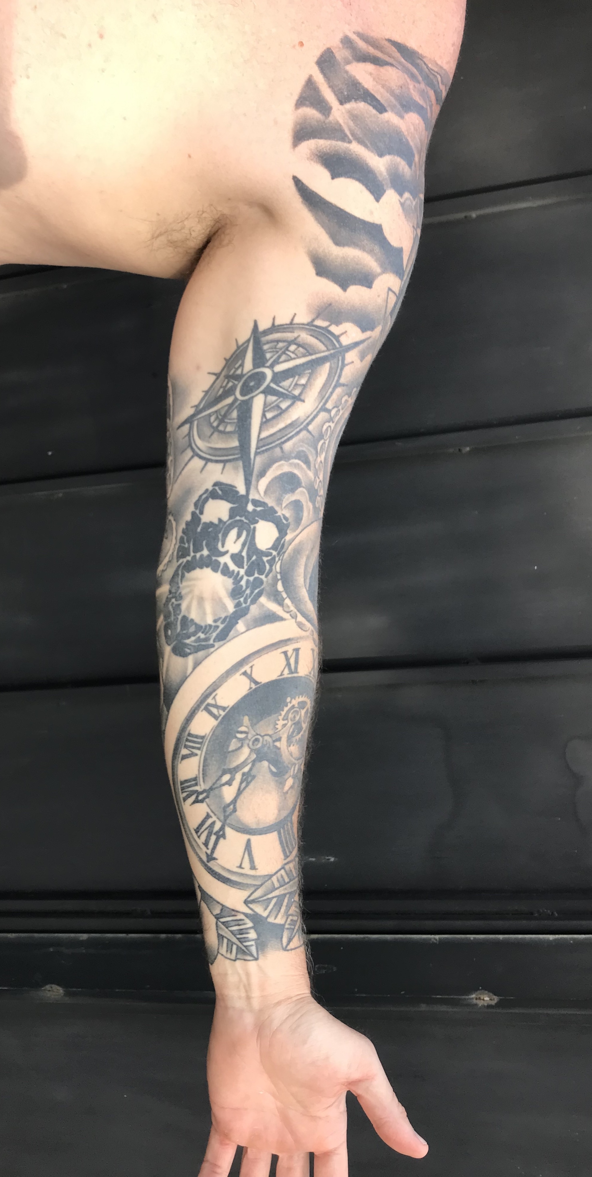  Nautical Tattoo by Brandon Notch 