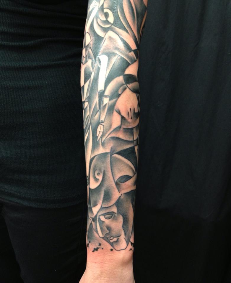  Trash Polka sleeve by Brandon Notch 