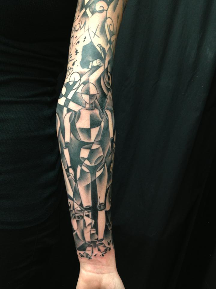  Trash Polka sleeve by Brandon Notch 