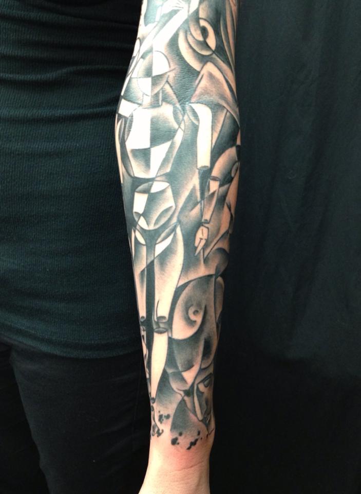  Trash Polka sleeve by Brandon Notch 