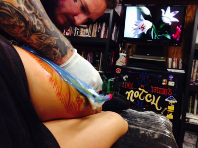  Brandon Garic Notch tattooing away 