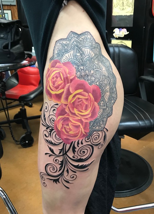  Mandala tattoo 