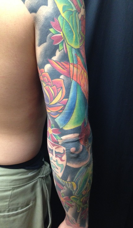  Japanese sleeve by Brandon Notch 