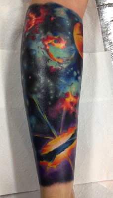  Outer Space Tattoo 