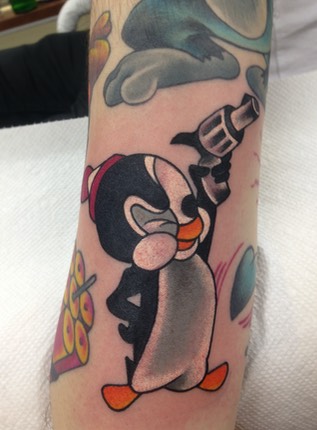  Chilly Willy tattoo by Brandon Notch 