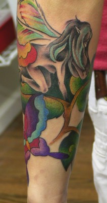  Fairy tattoo by Brandon Notch 