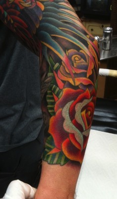  American traditional roses by Brandon Notch 
