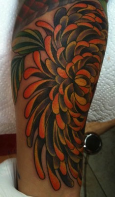  Chrysanthemum tattoo 