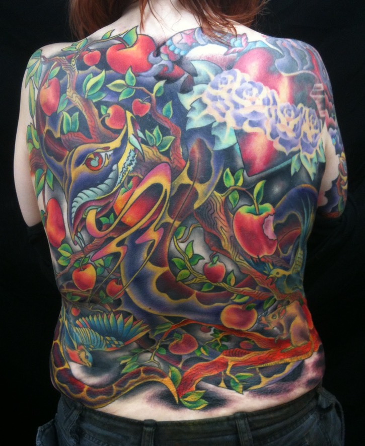  Traditional Full backpiece by Brandon Notch 