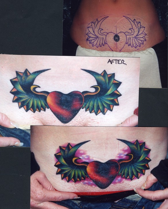  Cover-Up Tattoo by Brandon Notch 