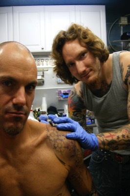  Tattooist Brandon Notch Slinging Ink 