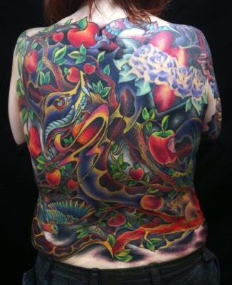  Adam and eve tattoo 