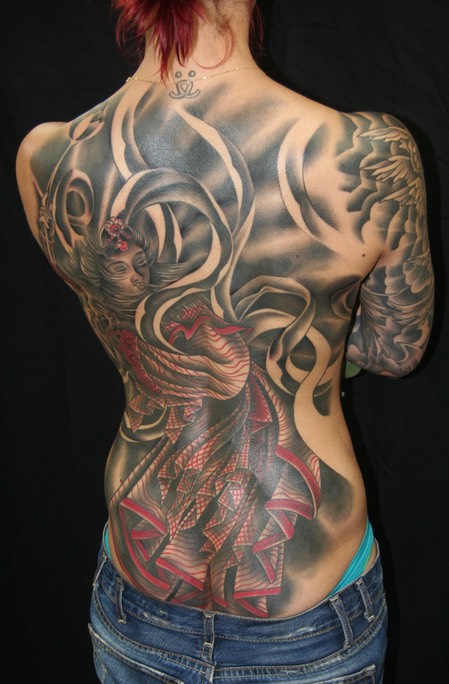  Asian inspired tattooing by Brandon Notch 