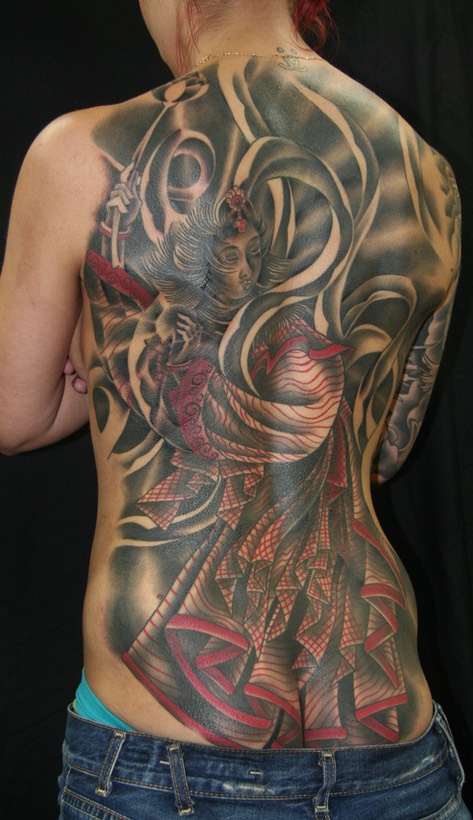  Asian inspired tattooing by Brandon Notch 
