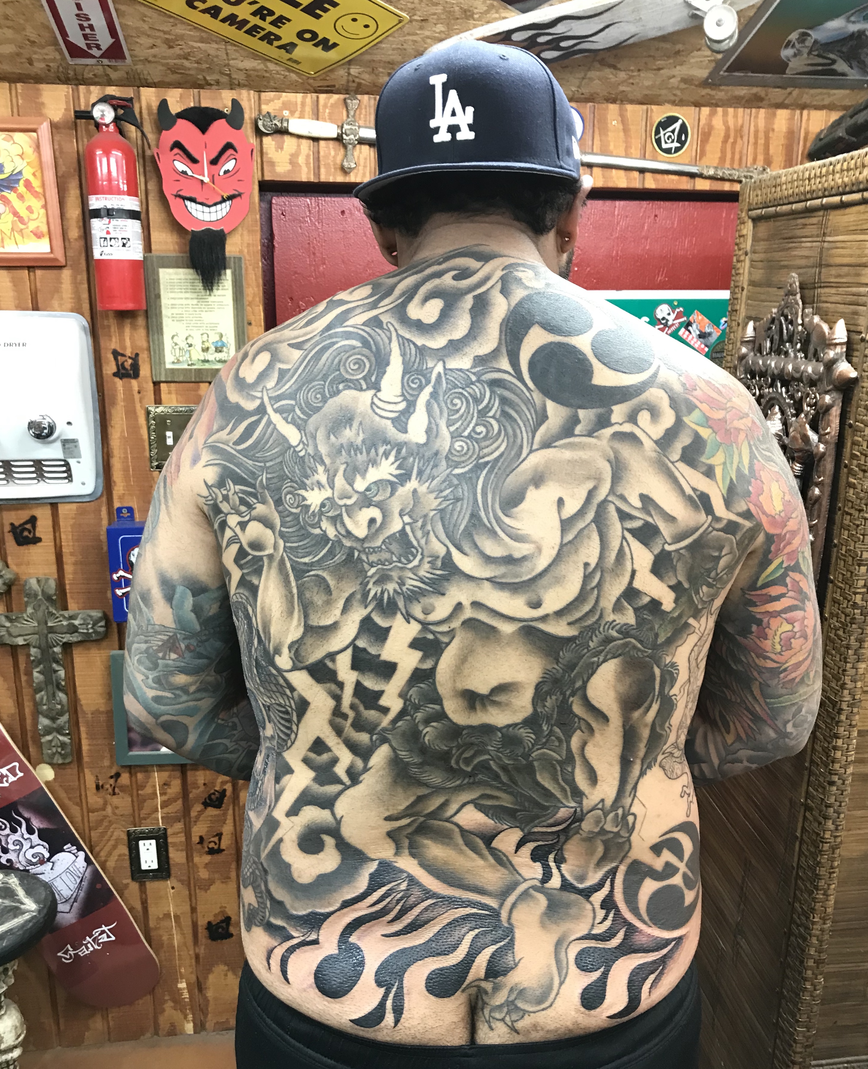  Raijin Oni tattoo  