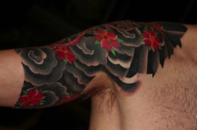  Asian inspired tattoo by Brandon Notch (Cover-up) 