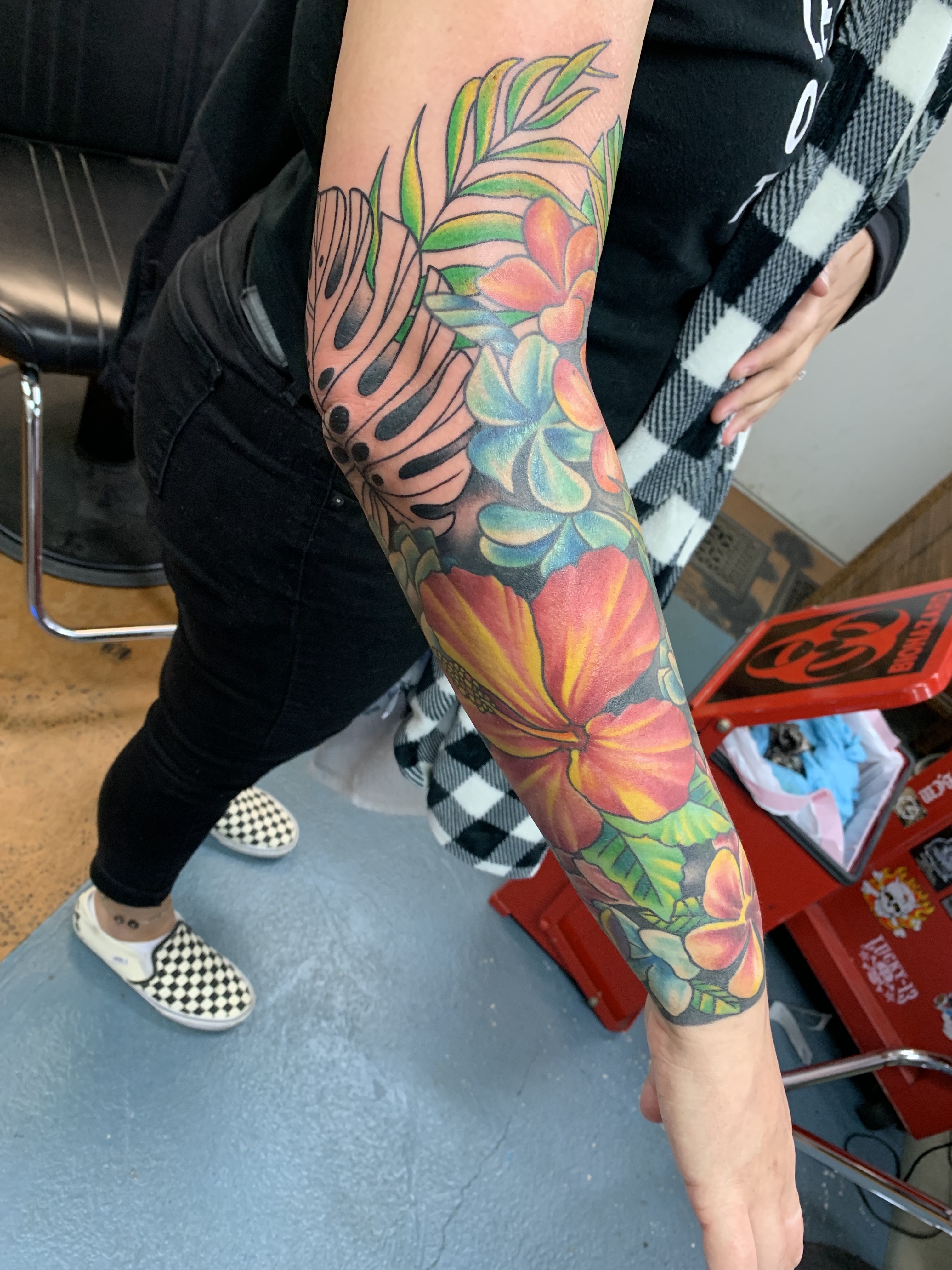  Flowers tattoo 