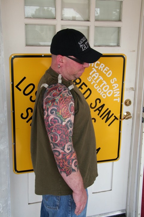  Asian inspired tattoo by Brandon Notch 