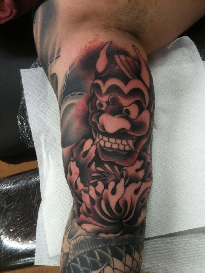  Japanese inspired tattoo work by Brandon Notch 