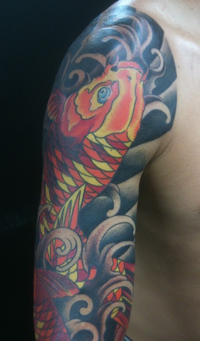  Asian inspired tattooing by Brandon Notch 