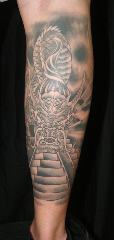  Asian inspired tattooing by Brandon Notch 