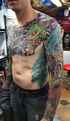  Japanese sleeve & chest panel by Brandon Notch 