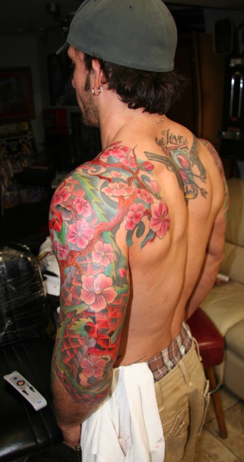  Japanese inspired blossom tree by Brandon Notch 