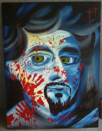  Oil painting by Brandon Garic Notch 