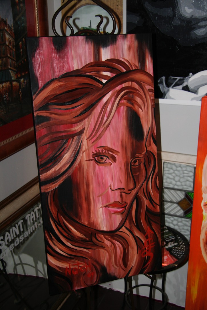  Oil painting by Brandon Garic Notch 