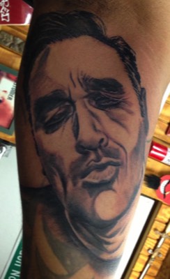  Morrissey Tattoo Portrait 