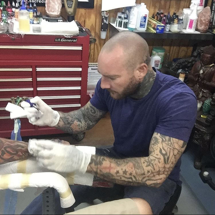  Sacred Saint Studio, the work of Brandon Notch. 