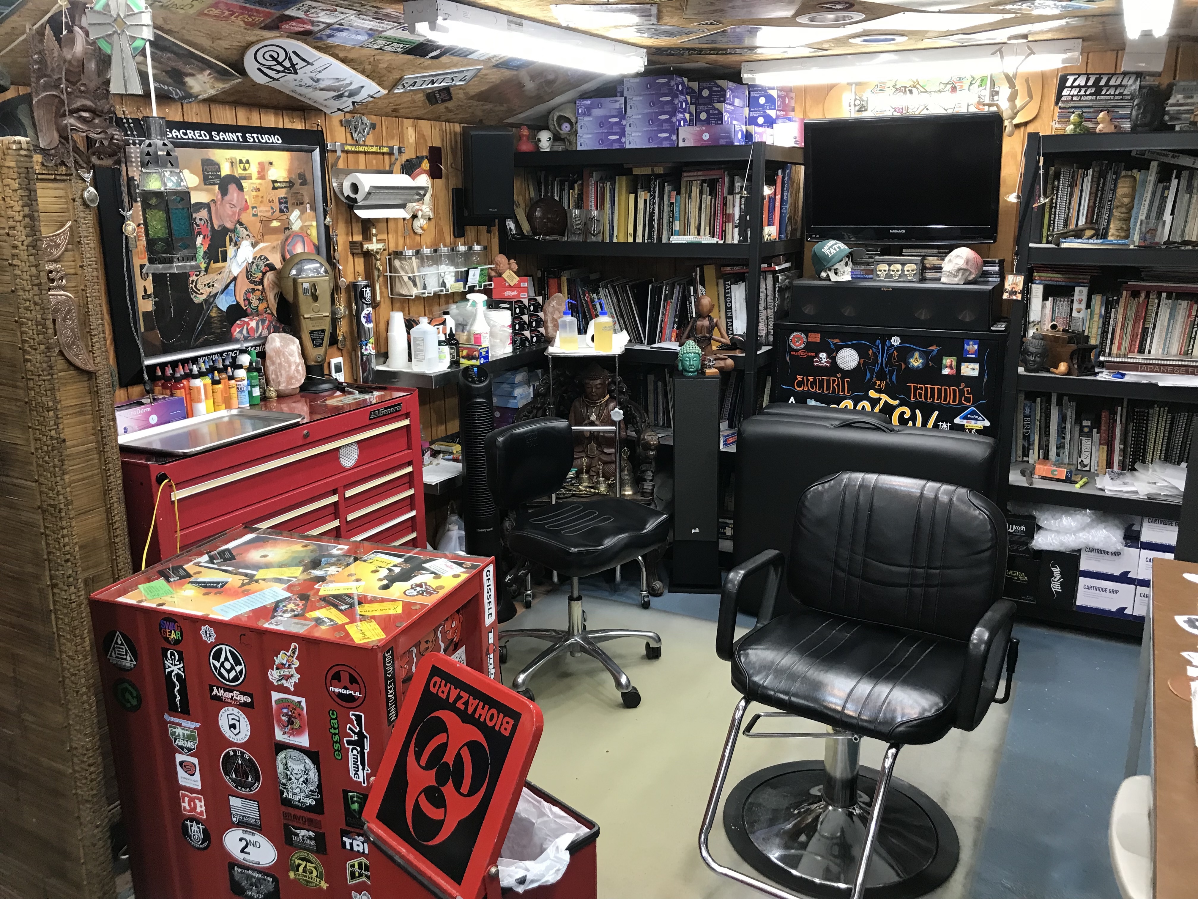  Sacred Saint Studio, the work of Brandon Notch. 