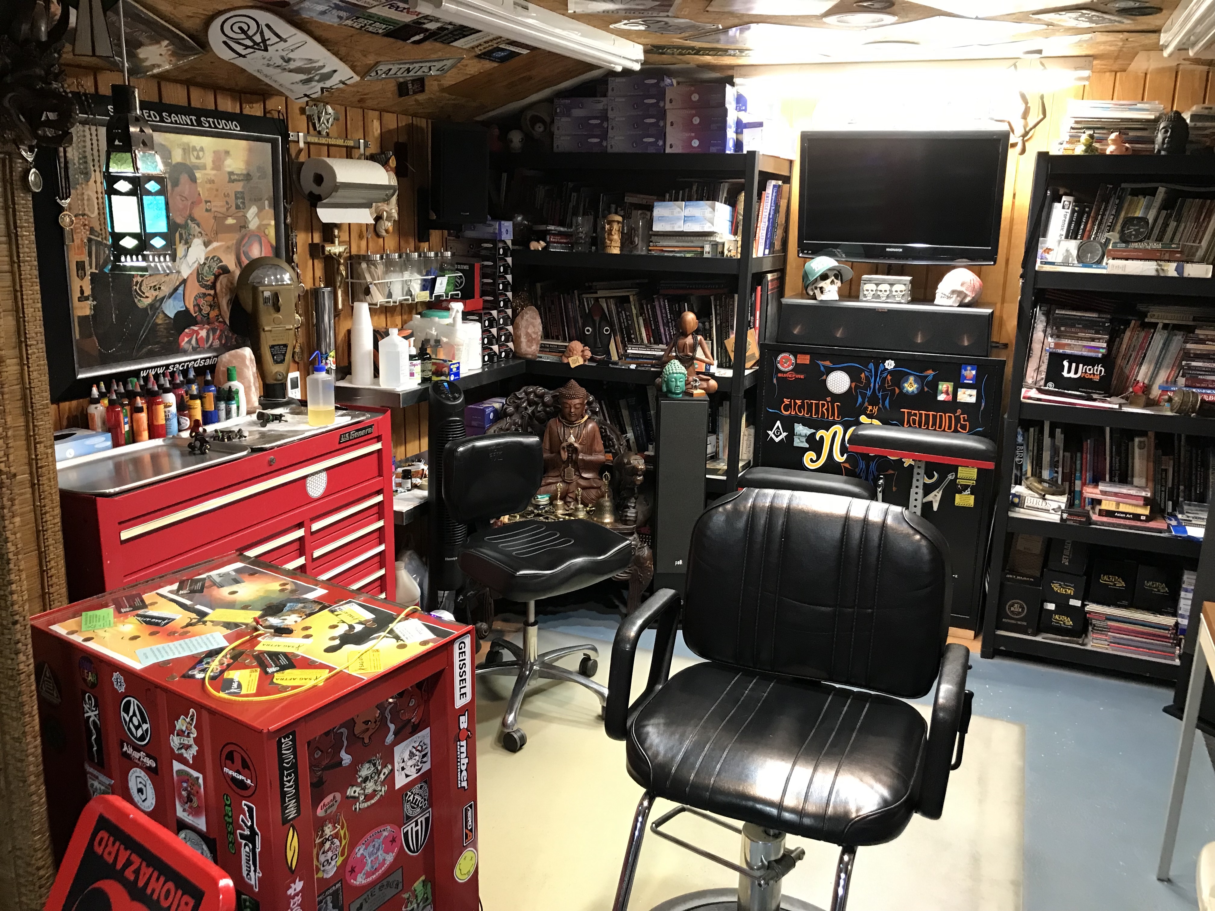  Sacred Saint Studio, the work of Brandon Notch. 