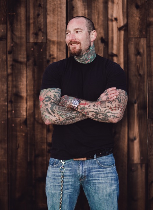Tattoo Artist, Author and Actor Brandon Garic Notch