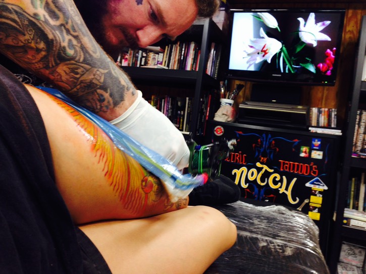 Scars covered up by Brandon G Notch